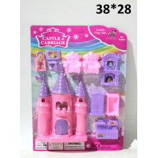 Мебель и аксессуары для куклы "Розовый замок" на листе 644A