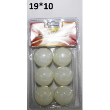 Набор шаров для настольного тенниса 6 шт, с-30266