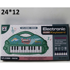 Пианино на батарейках 22 клавиши, звук. 23,6*12,1*3 1019A-2