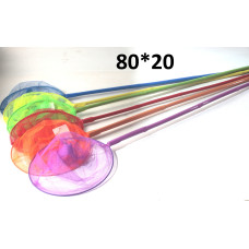 Сачок (ручка бамбук, цвет в ассортименте) (80/20 см.) U036099Y